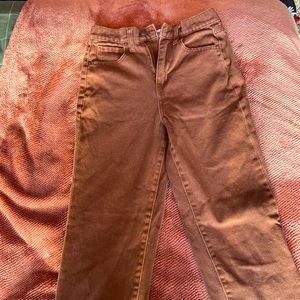 Used brown jeans good condition 90s style